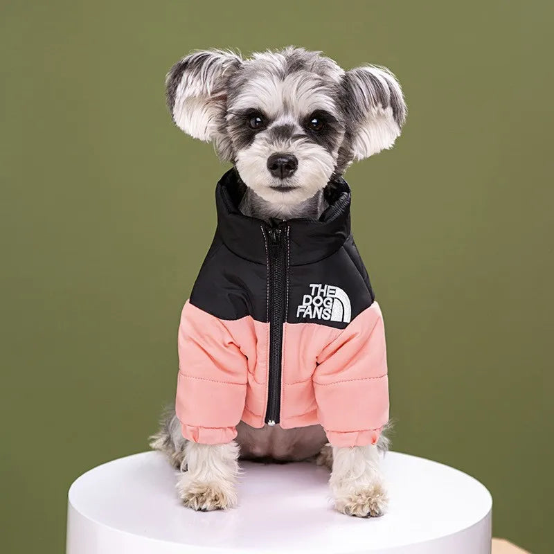 Luxury Fashion Dog Jacket – Autumn and Winter Pet Clothing