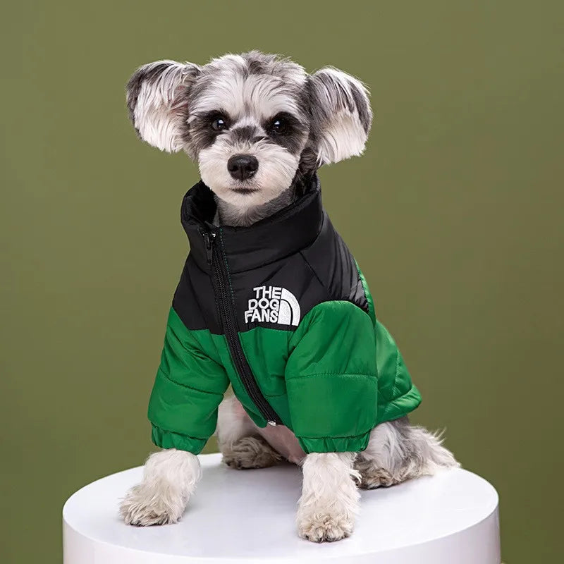 Luxury Fashion Dog Jacket – Autumn and Winter Pet Clothing