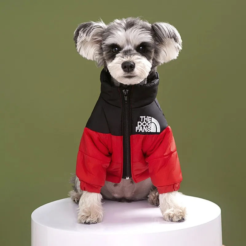 Luxury Fashion Dog Jacket – Autumn and Winter Pet Clothing