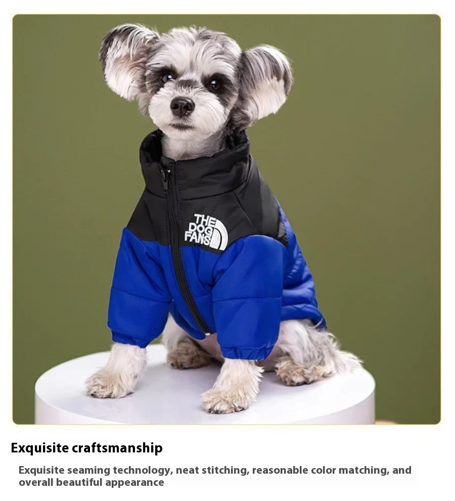 Luxury Fashion Dog Jacket – Autumn and Winter Pet Clothing