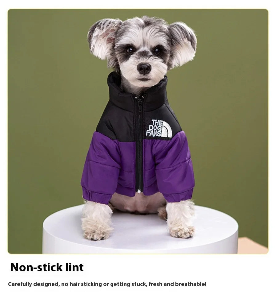 Luxury Fashion Dog Jacket – Autumn and Winter Pet Clothing