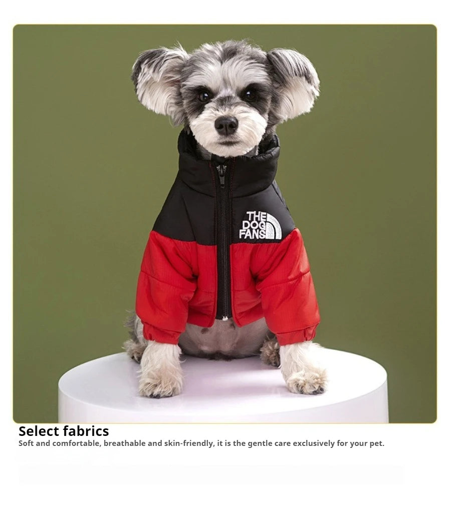 Luxury Fashion Dog Jacket – Autumn and Winter Pet Clothing