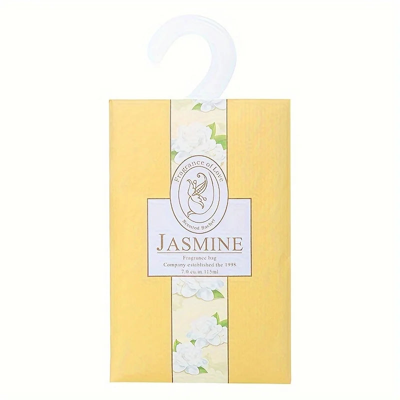 Set of 5 Hanging Wardrobe Incense Sachets – Anti-Mold, Anti-Insect Deodorizing Aromatherapy Bags for Fresh Closets