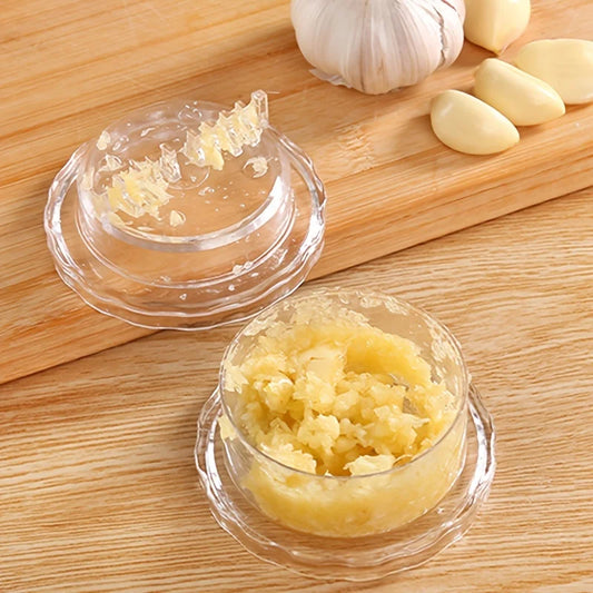 Manual Garlic Press Grinder – Efficient Handheld Garlic Masher | Electric-Free Kitchen Tool