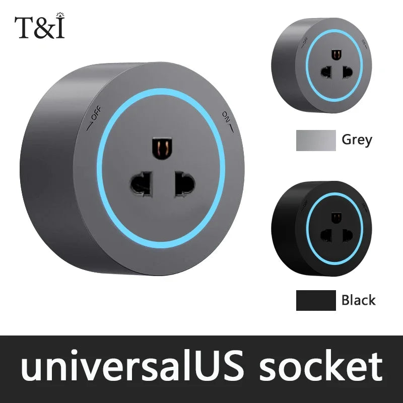 Wall Power Rail Socket – Kitchen Aluminum Expansion Socket